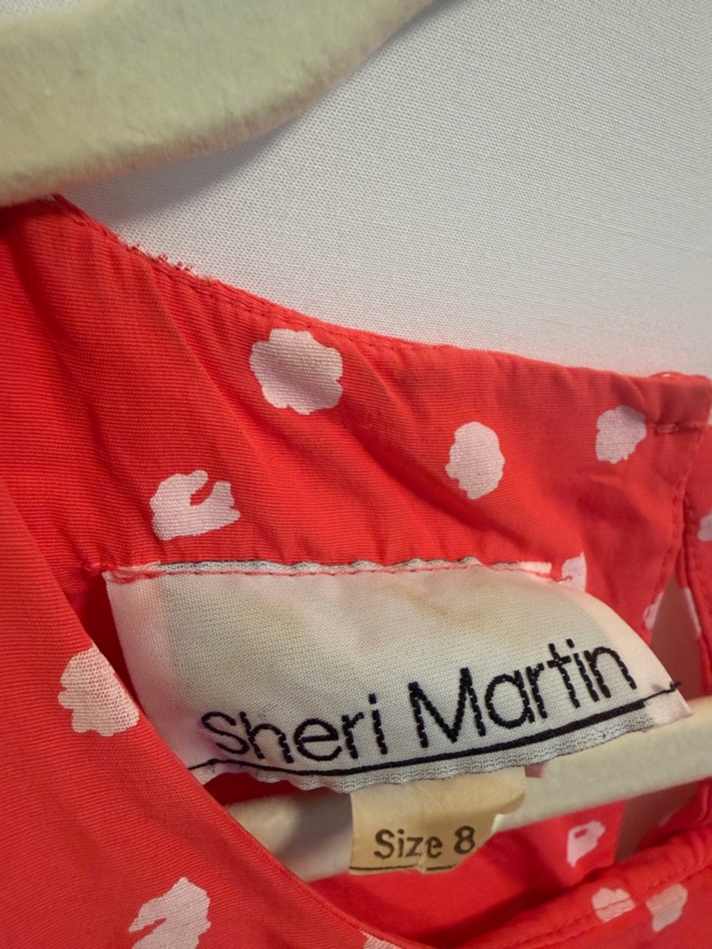 Sheri Martin Red Polka Dot Maxi Dress - Picture 3 of 5